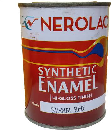nerolac Signalred1L Signal Red Enamel Wall Paint