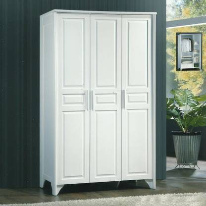Danube Home Engineered Wood 3 Door Wardrobe