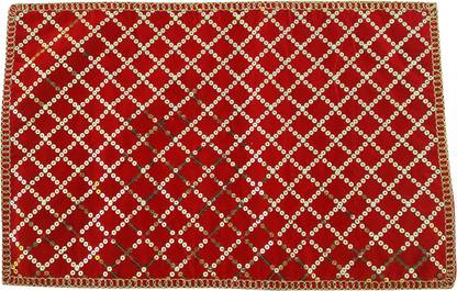 SEKDAS Pooja Mat Asan Pooja Cloth Altar Cloth