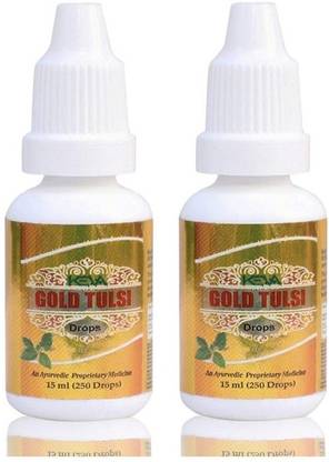 KEVA Pure Gold Tulsi Drop With Immunity Booster [2×15 ml=30 ml] ( Pack Of 2)