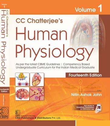 CC Chatterjee’s Human Physiology 14th Edition Volume 1 2022