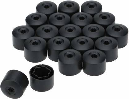 WildCard India 20Pcs 17mm Car Wheel Nut Cover Bolt Cap Removal Tool for VW Golf Bora Passat Car Flywheel