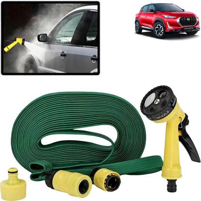 aksmit Multi Function 4 in 1 High Pressure Water Spray Jet Gun 8m Hose Pipe For Magnite Spray Gun