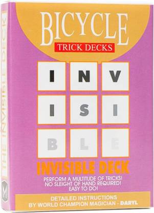 Bicycle Invisible Deck (Blue)