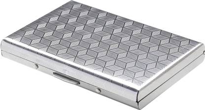 StealODeal The Metal Credit/Debit Cardholder With Cube Mirror Design 6 Card Holder