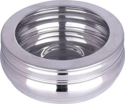 Pack of 1 Steel Utility Container  - 2000 ml Prokitch Silver
