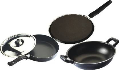 Nandani Nonstick cookwares Gift Set Non-Stick Coated Cookware Set