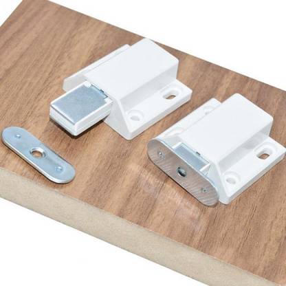 VicTac Drawer/Cabinet Bounce Push To Open Door Catcher silent push Lock Magnet packof 5 Door Mounted Door Stopper