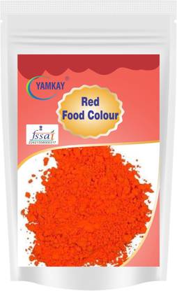 yamkay Food Color, Red for Ladoo, Rice, Bundi and Guldana - 200G Red
