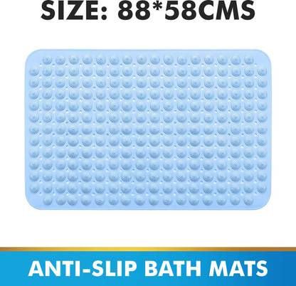 Lifekrafts PVC (Polyvinyl Chloride) Bathroom Mat