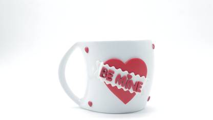 Royals of Sawaigarh Be Mine Polymer Clay Ceramic Coffee Mug