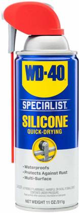 WD-40 300014 Specialist Water Resistant Silicone Lubricant Spray, 11 oz. (Pack of 1) Manual Sprayer