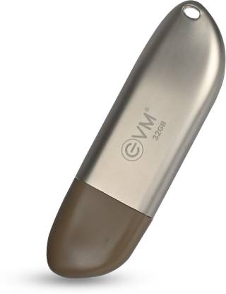 EVM ENSTORE+N 3.0 32 GB Pen Drive Compatible with Desktop Computer, Laptop USB 3.0 Metal Case