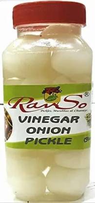 Ravso Vinegar Onion Pickle Sirka pyaj ka Achar Olive Pickle