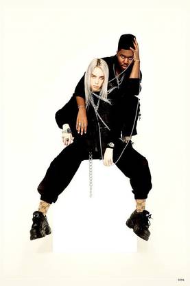 Billie Eilish - Khalid Matte Finish Poster Paper Print