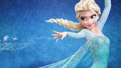 elsa high quality wallpaper poster on fine art paper 13x19 Fine Art Print