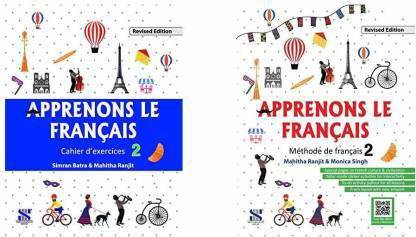 Apprenons Le Francais French Textbook 02: Educational Book & Apprenons Le Francais French Textbook 01: Educational Book (Set Of 2 Books) Product Bundle