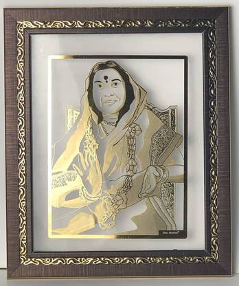 shree kreations Nirmala mataji Religious Frame