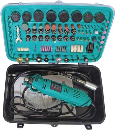 DUMDAAR Lruxor Multi Tool Die Grinder Rotary Tool Kit 130W 380PCS Multifunctional Mini Die Grinder Matichine Kits with flexible bit Rotary Tool
