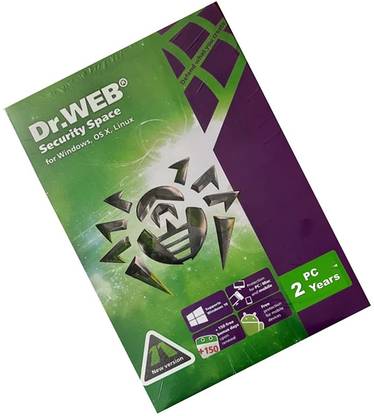 Dr Web Anti-virus 2 User 2 Years