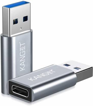 Kanget USB C Female to USB A Male OTG Adaptor Compatible for iPhone 11 12 Mini Pro Max USB Adapter