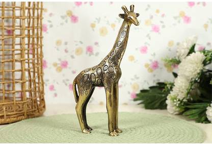 Jaszz Art Giraffe Ethnic Design Statue Home Decor | Decorative Showpiece Animal Gift Item Decorative Showpiece  -  19 cm