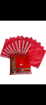 Ashishpackaging Single Saree packing pack of 12 cover storage box Storage Box