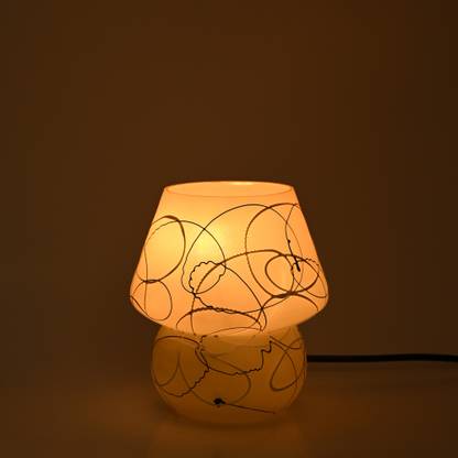 1st Time Decorative Glass Table Lamp With Hand Decorative Colorful Glass Shade Table Lamp