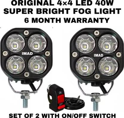imad 40W LED SQAURE FOG LIGHT Fog Lamp Motorbike, Car LED (12 V, 40 W)