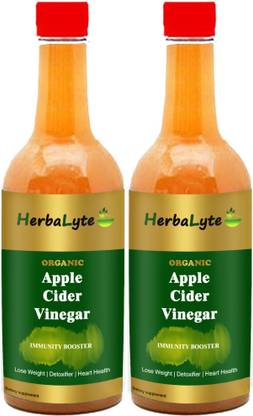 HERBALYTE Apple Cider Vinegar for Weight Loss with Mother (S25) Vinegar