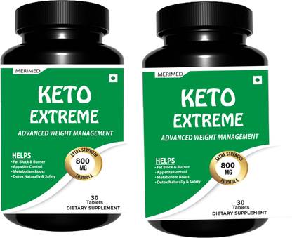 MeriMed Keto Extreme Weight Loss Supplement fast Fat burning for Women & Men|Fat Loss