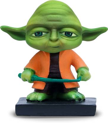 VIEWZONE Baby Yoda Star Wars Bobblehead for Car Dashboard, Office Desk & Study Table