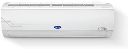 CARRIER Flexicool Convertible 6-in-1 Cooling 2 Ton 5 Star Split Inverter Auto Cleanser, Dual Filtration with HD and PM2.5 Filter AC  - White