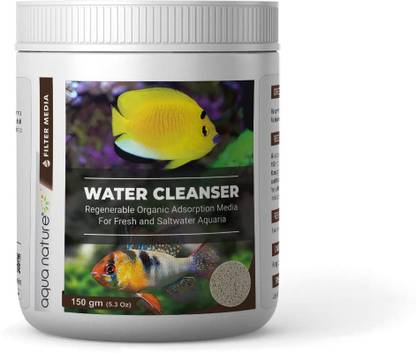 Aquanature Water Cleanser Regenerable Organic Adsorption Filter Media 150g Aquarium Tool