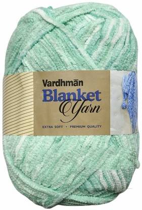NTGS Vardhman Blanket Knitting Yarn Thick/Mottu Wool Yarn, 400 gm Shade no-1