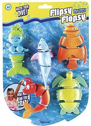 Toysmith Flipsy Flopsy Dive Toy Set