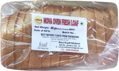 NOVA Oven Fresh Loaf Atta Bread