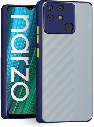 Kosher Traders Back Cover for Hybrid Matte Finish Smoke with Camera Protection Case For Xiaomi Mi Redmi 10C