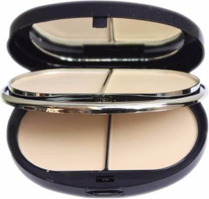 sonu beauty 5 in 1 Two Way Cake Compact (Natural) Compact GOOD CHOICE INDIA 4 Color Compact