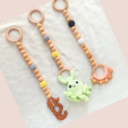 Taruh Set of 3 Play Gym Hanging Toys (Ocean Theme1)
