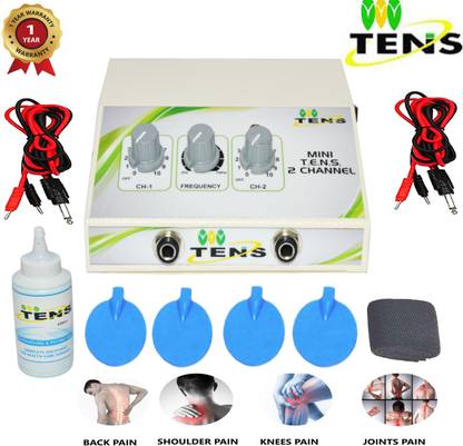 TENS Mini 2 Channel Mini (Transcutaneous Electrical Nerve Stimulation 2 CHANNEL MACHINE Electrotherapy Device