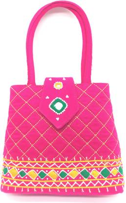 Handcrafted Mini Bags for Girls Stylish Women Handheld Bag Rakhi Gift for Sister Waterproof Multipurpose Bag