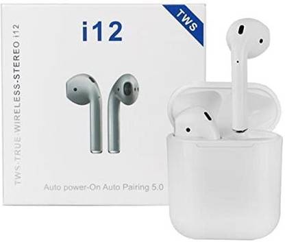 TECHXR TWS-i12 Wireless Earphone Touch Sensor earbuds headphones Bluetooth