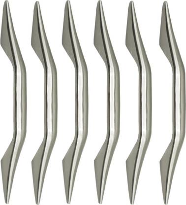 VIJAYA SALES 4 Inch Bow Shaped Stainless Steel With Mate Finish Cabinet And Drawer Handle Stainless Steel Cabinet/Drawer Handle