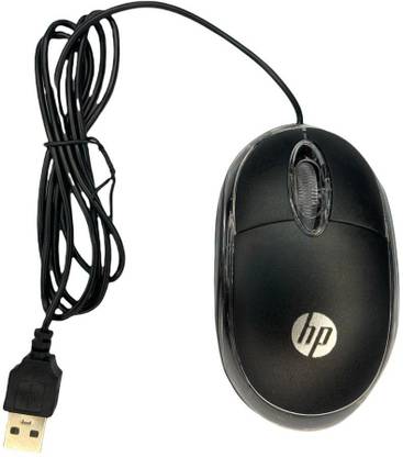 HP MINI HOUSE Wired Ambidextrous Optical Mouse