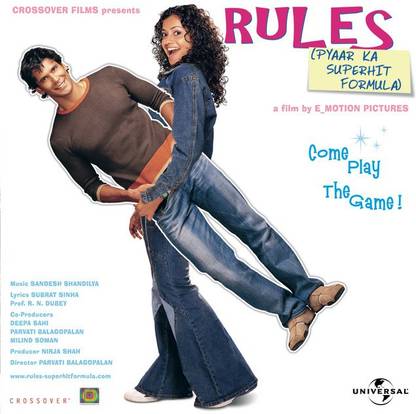 Rules - Pyaar Ka Superhit Formula Audio CD Standard Edition