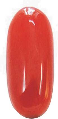 Aanya Jewels Red Moonga Uncut Natural Ruby Coral Gemstone (5.62 carat) Coral Stone