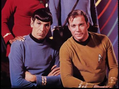 TV Show Star Trek The Original Series ON FINE ART PAPER HD QUALITY WALLPAPER POSTER Fine Art Print