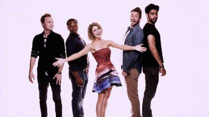izombie malcolm goodwin rahul kohli robert buckley david anders on fine art paper 13x19 Fine Art Print