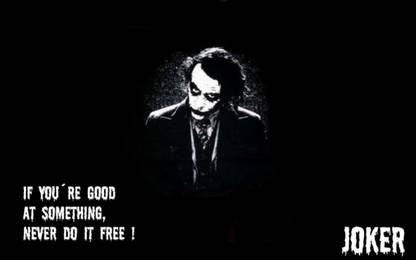 If You Are Perfect In Something Joker ON FINE ART PAPER HD QUALITY WALLPAPER POSTER Fine Art Print